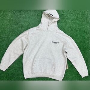 ESSENTIALS FEAR OF GOD SWEATSHIRT LIGHT OATMEAL SIZE XL